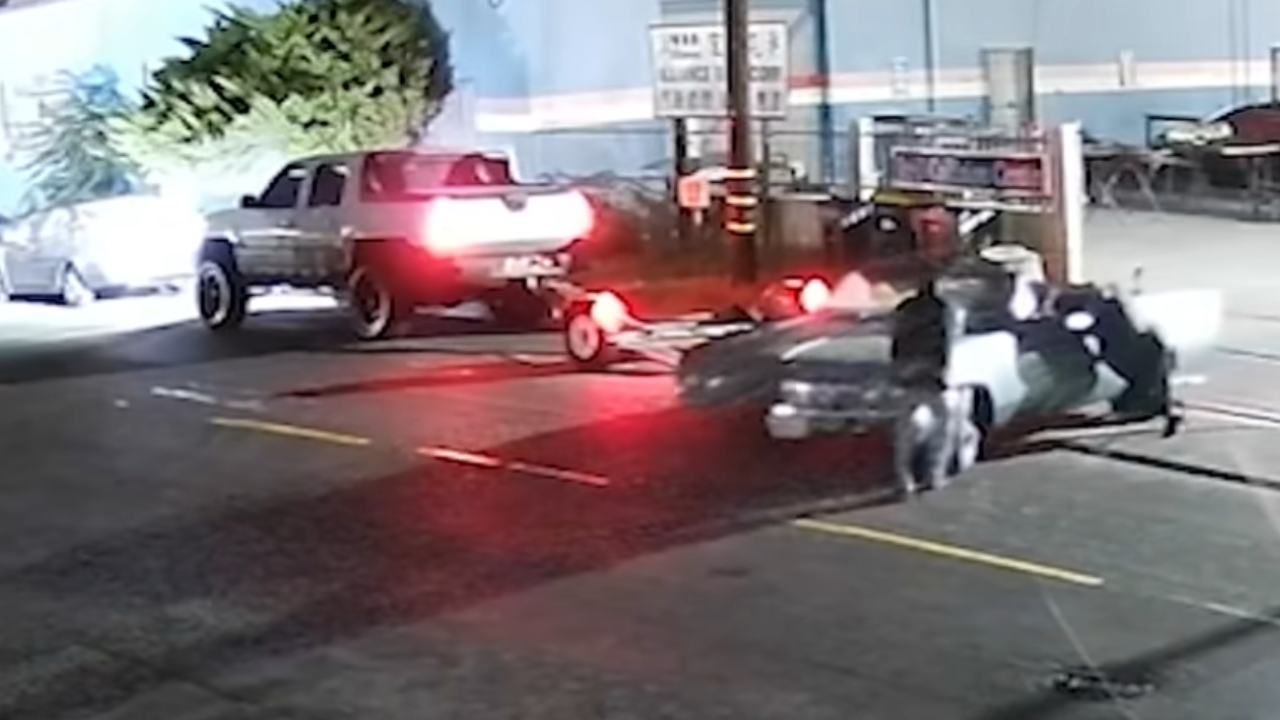 impala stolen from body shop in LA