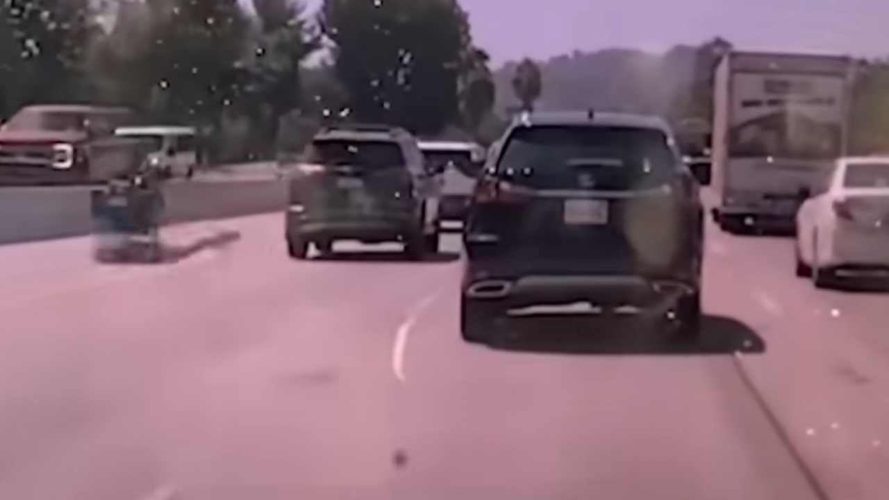 motorcycle death shown in dashcam