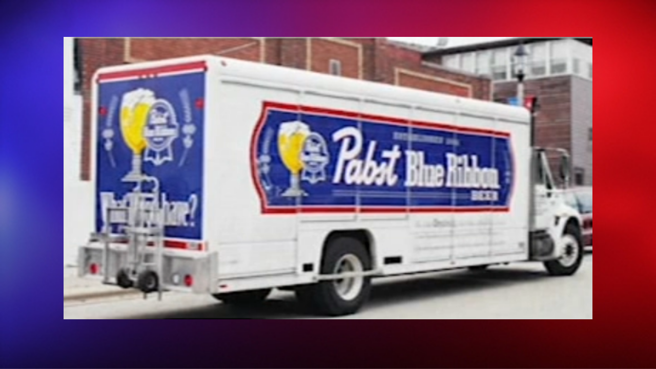 pabst beer truck stolen