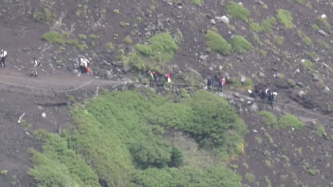 father leaves son at top of mountain