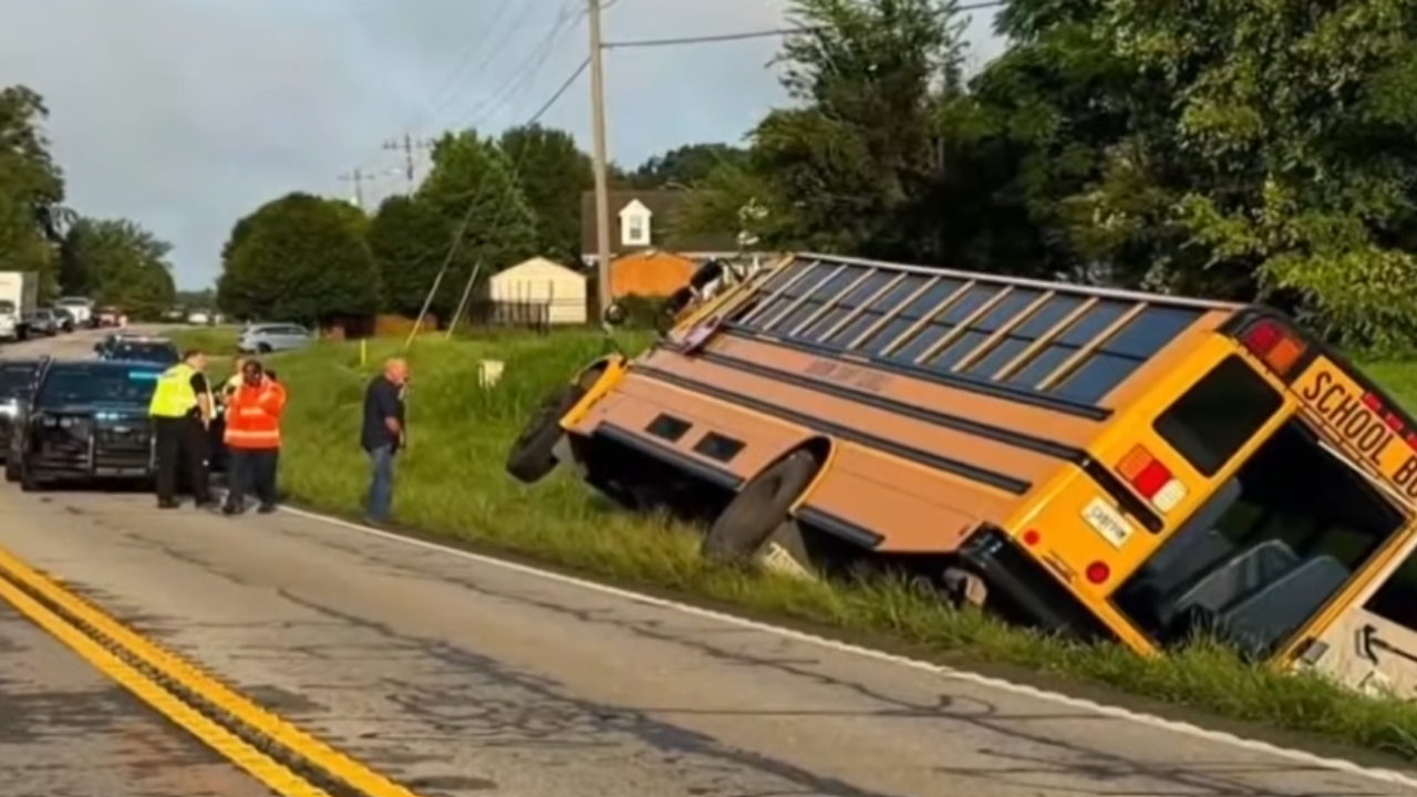 school bus crash