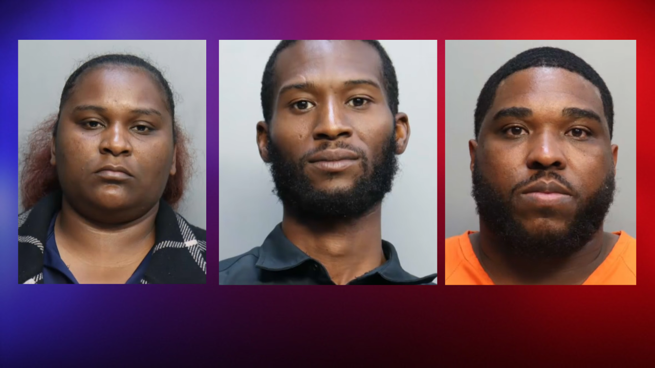 three employees arrested CDL test