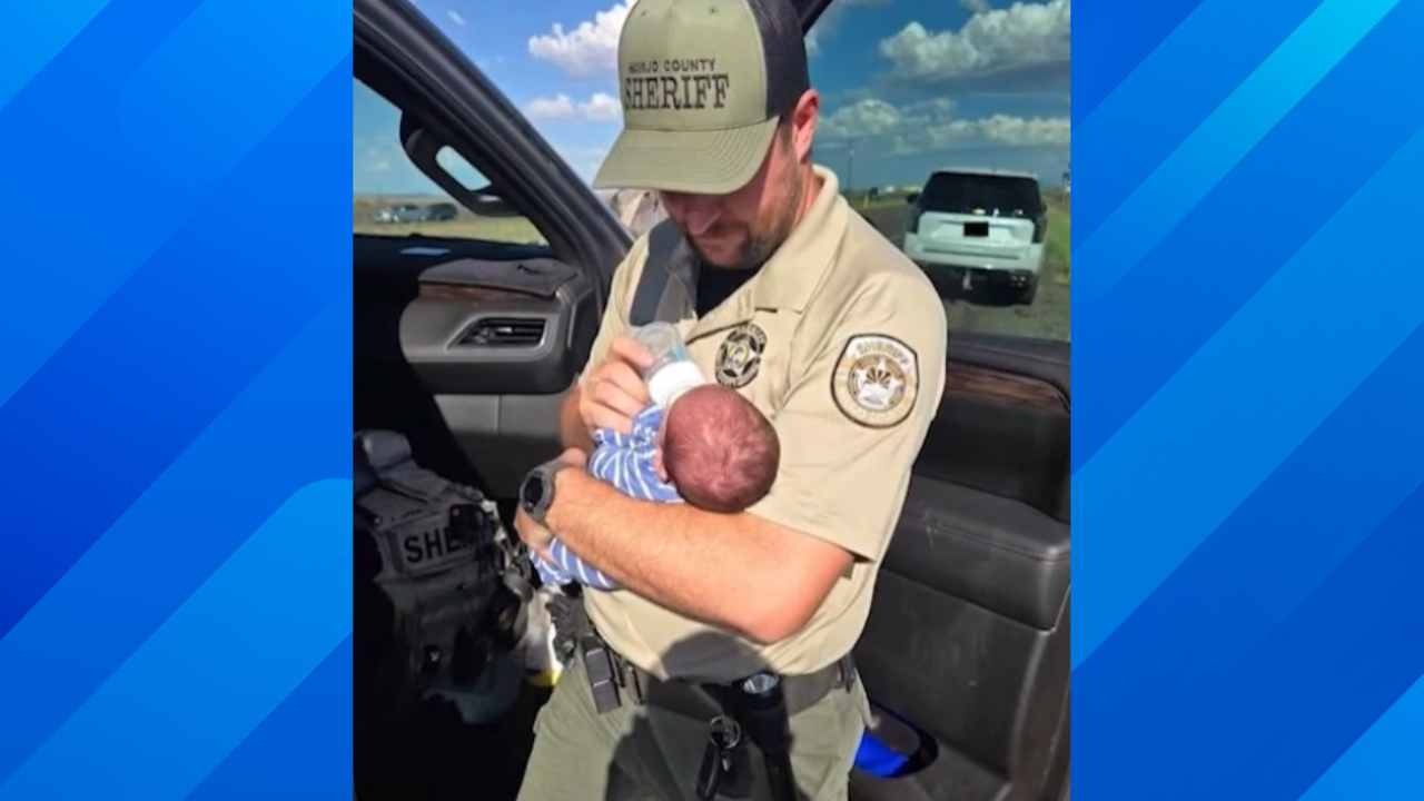 deputy saves baby