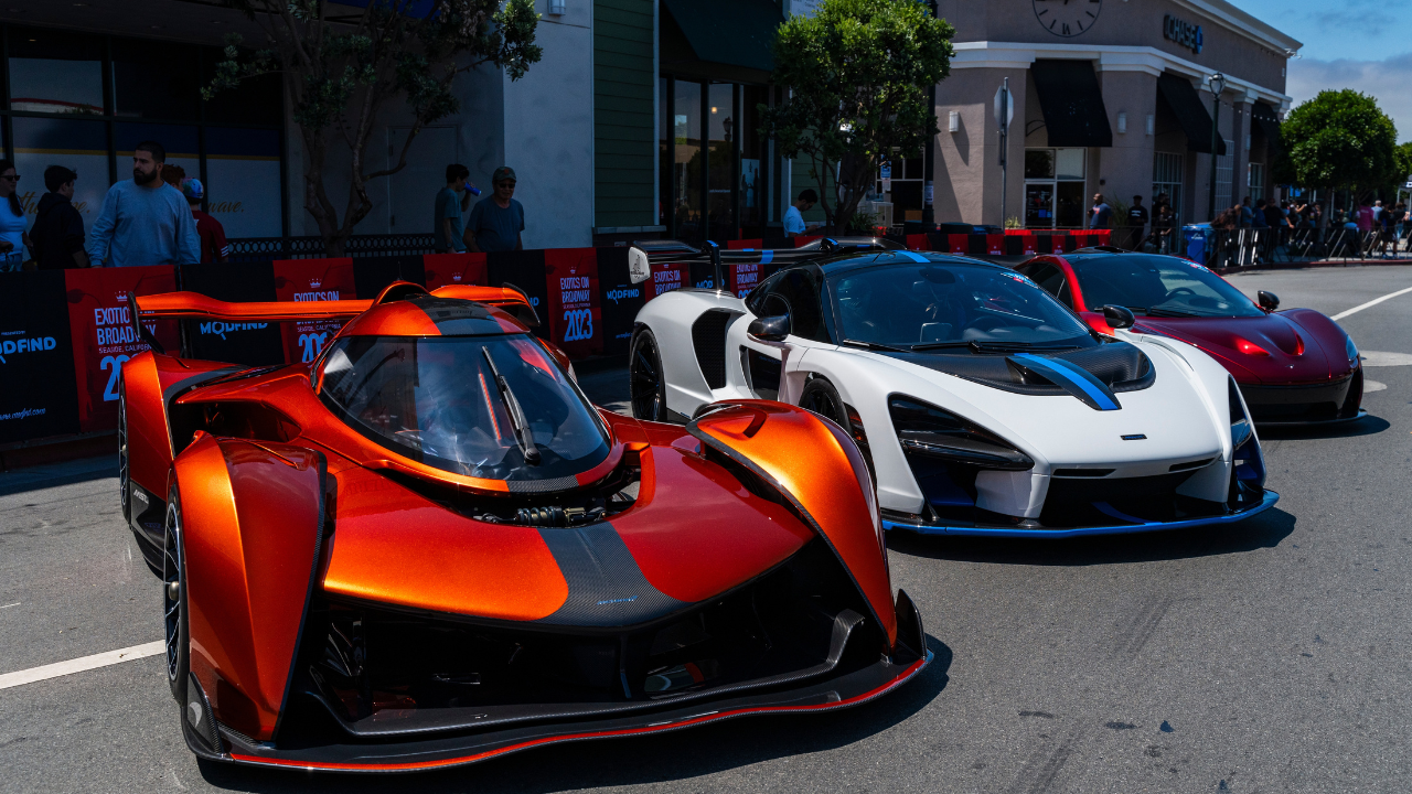 supercars at monterey car week