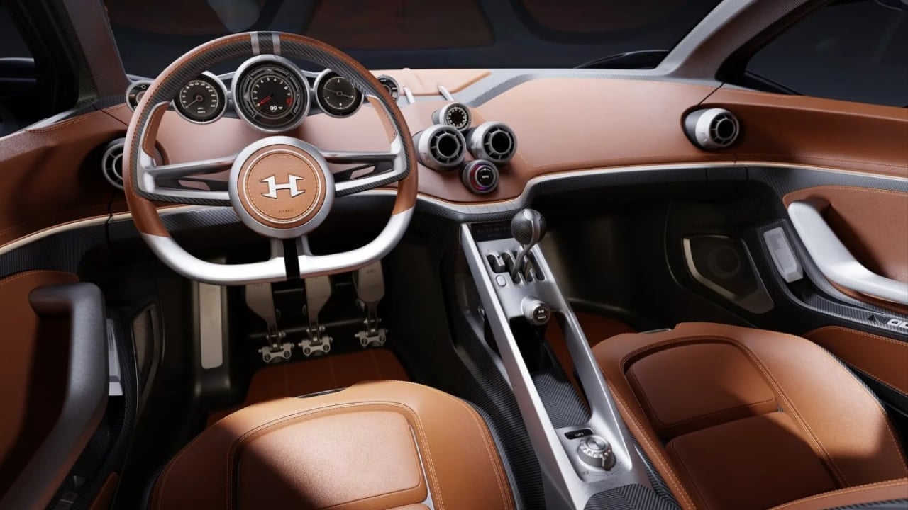 Hennessey Blackbird Interior