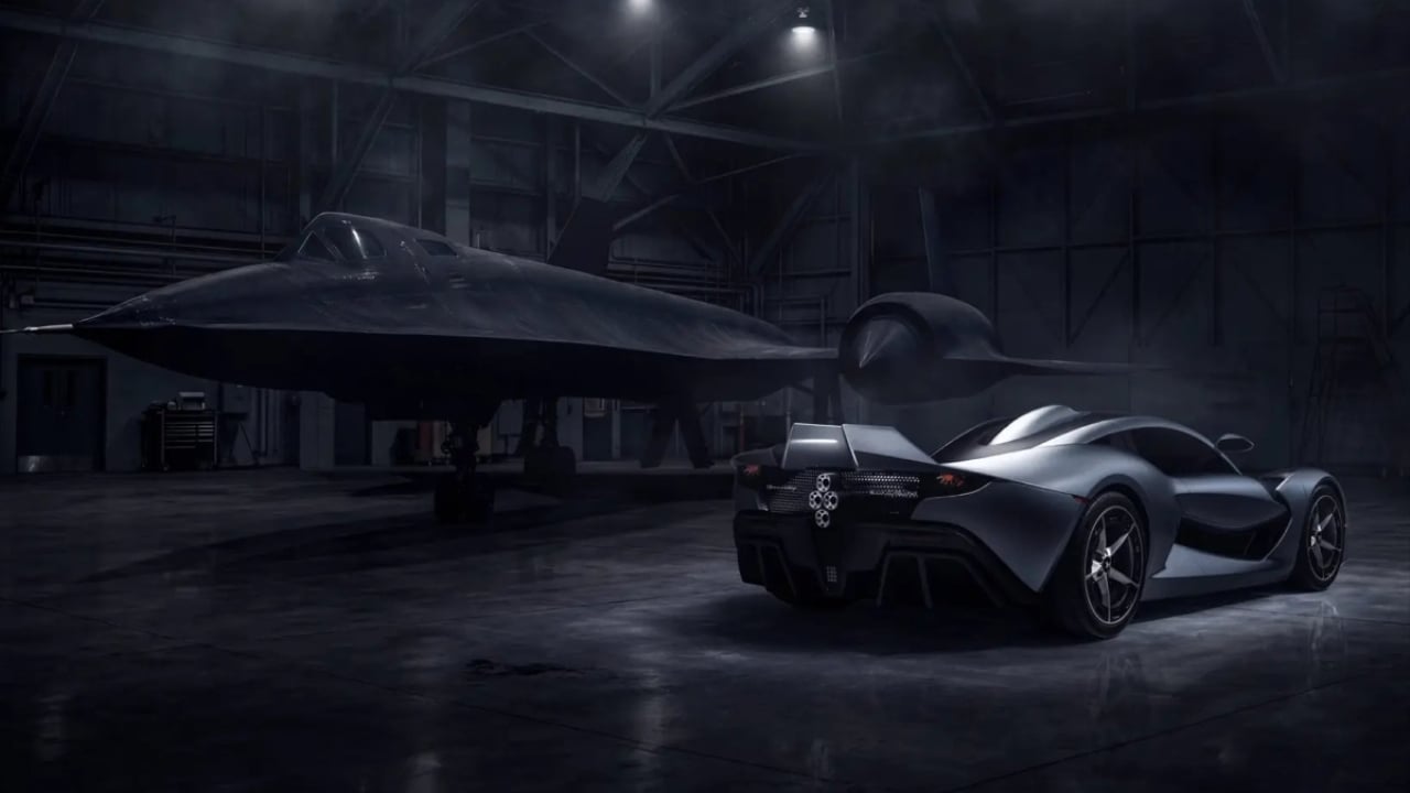 Hennessey Blackbird Rear View