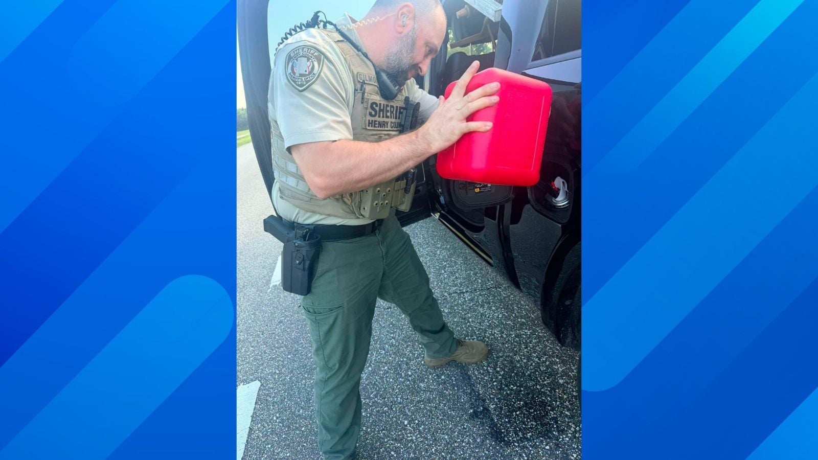 Henry County Deputy Goes Above and Beyond for Stranded Mother, Daughter and Their Dogs