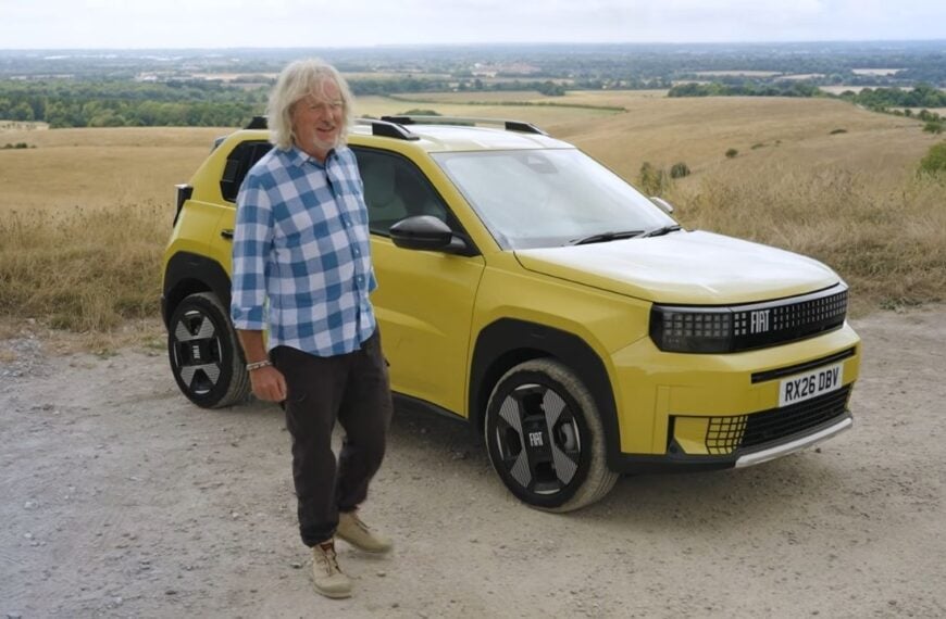 James May Is Overjoyed To Drive the New Fiat Panda