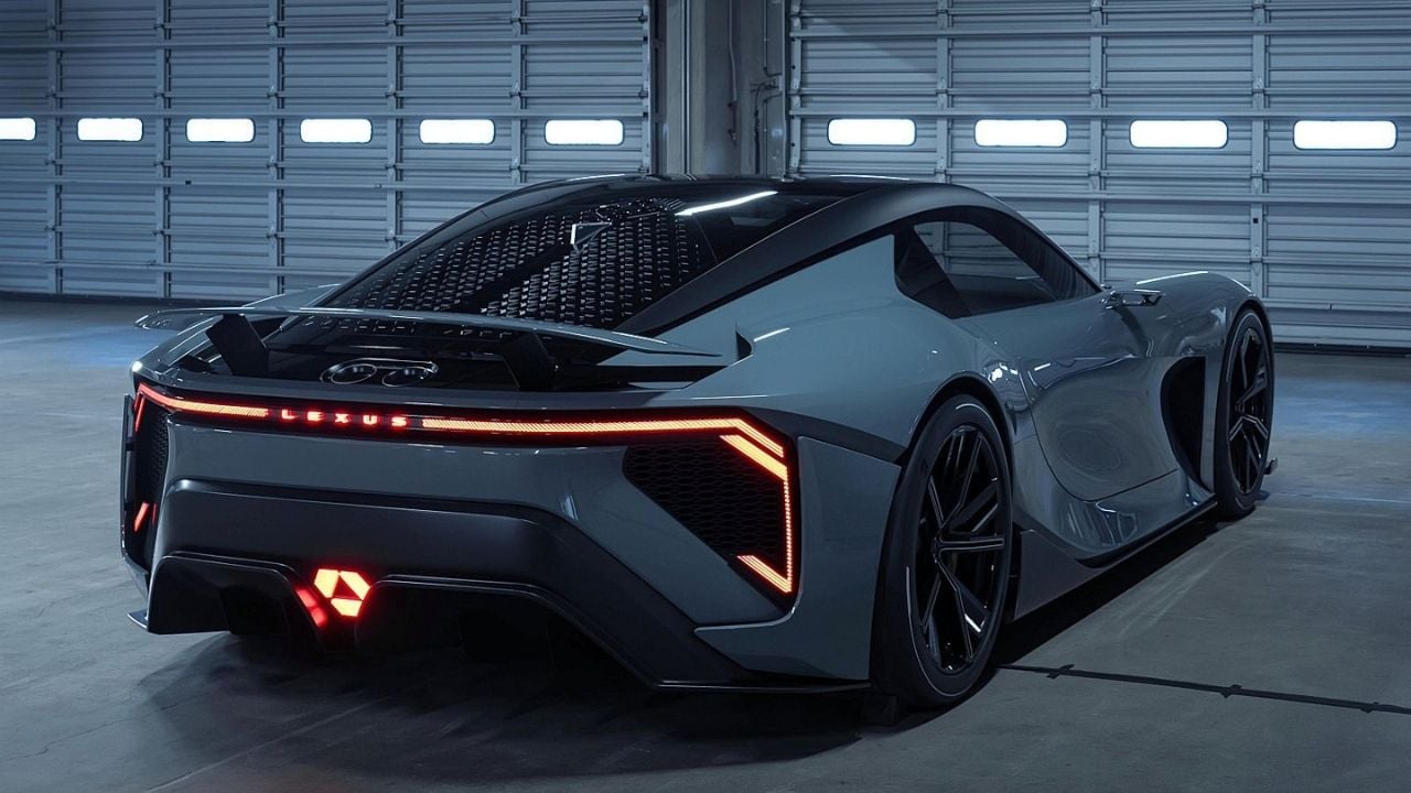 Lexus LFA Concept Rear View
