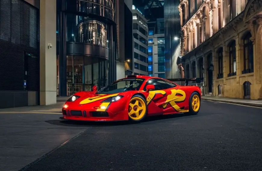A Car That’s Been Crashed Twice Just Set A New Sales Record At $34.6 Million