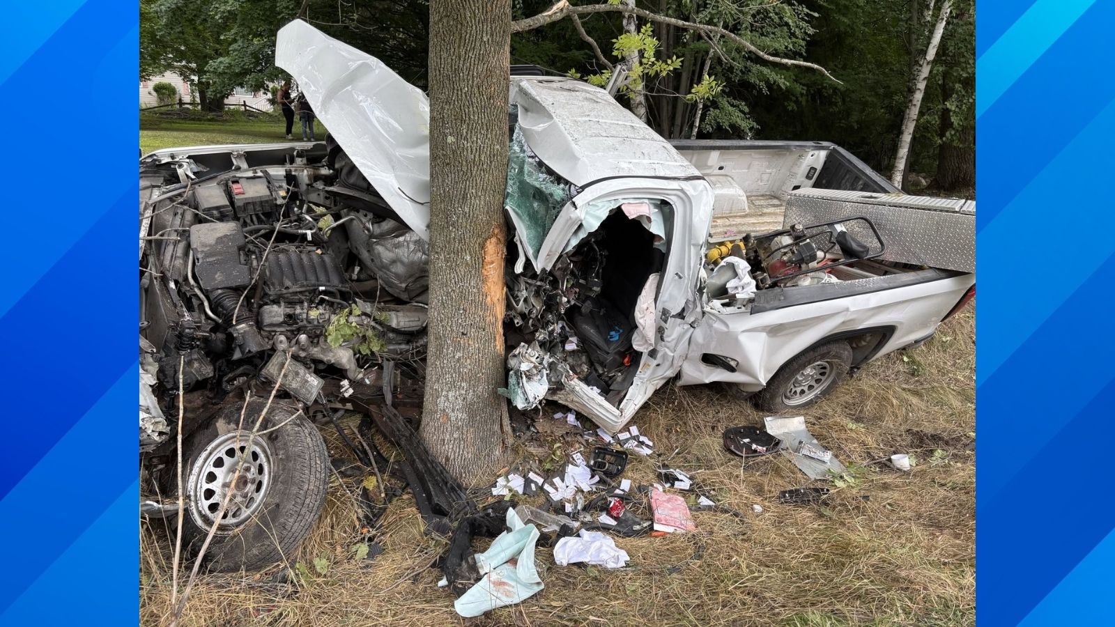 Michigan Teen Trapped for Over an Hour After Pickup Flies Off Road and Hits Tree