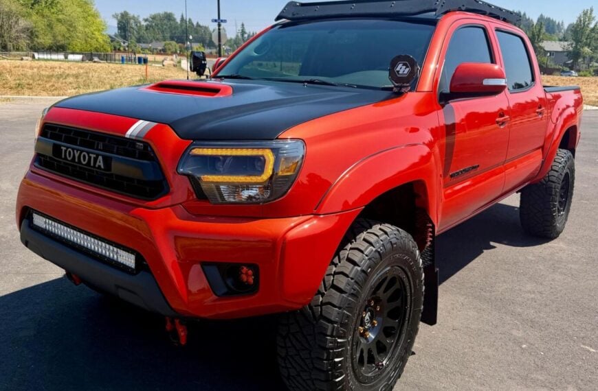 Someone Just Paid $55,000 For A 14,000-Mile 2015 Toyota Tacoma