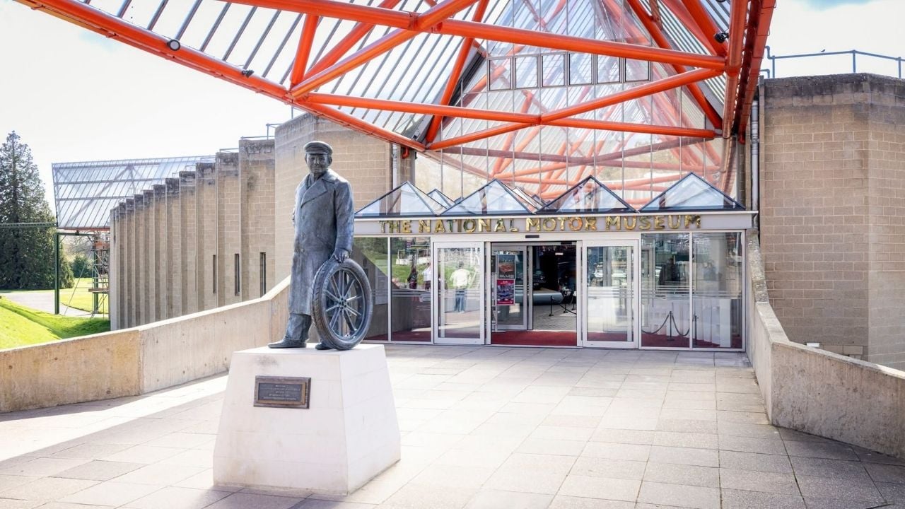 National Motor Museum Entrance