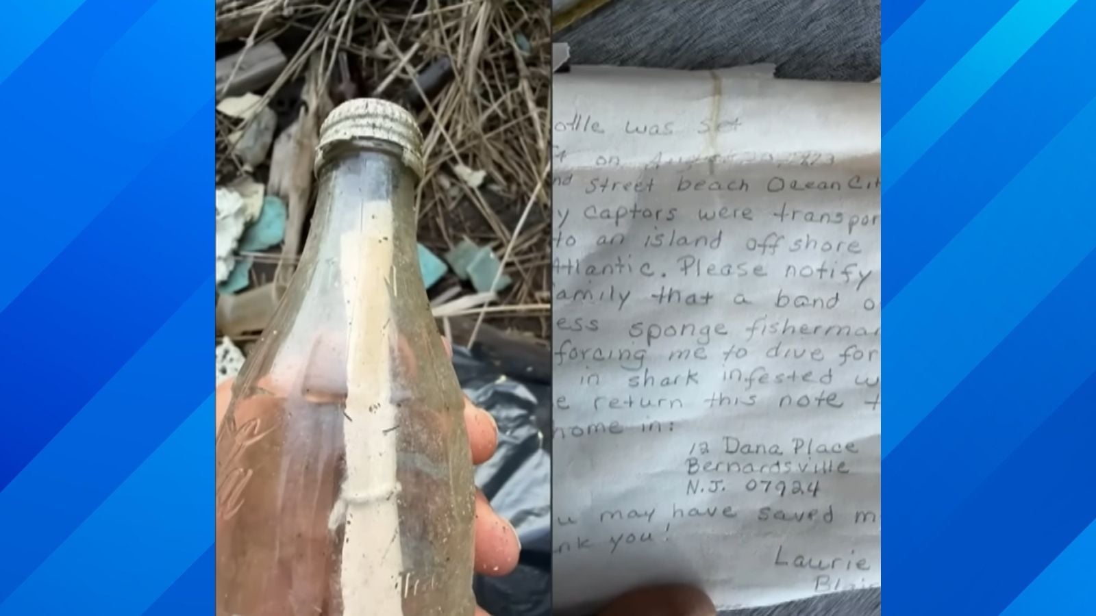 New Jersey Boater Finds 50-Year-Old Message in Bottle, Reunites It With Author's Family