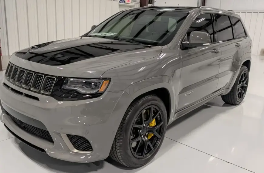 Lightly Used 2021 Jeep Grand Cherokee Trackhawk Sold For A Whopping $145,000