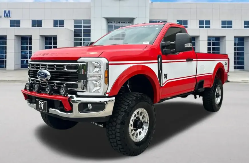 Ford Dealer Gives Trucks A Retro Flavor Before Selling Them