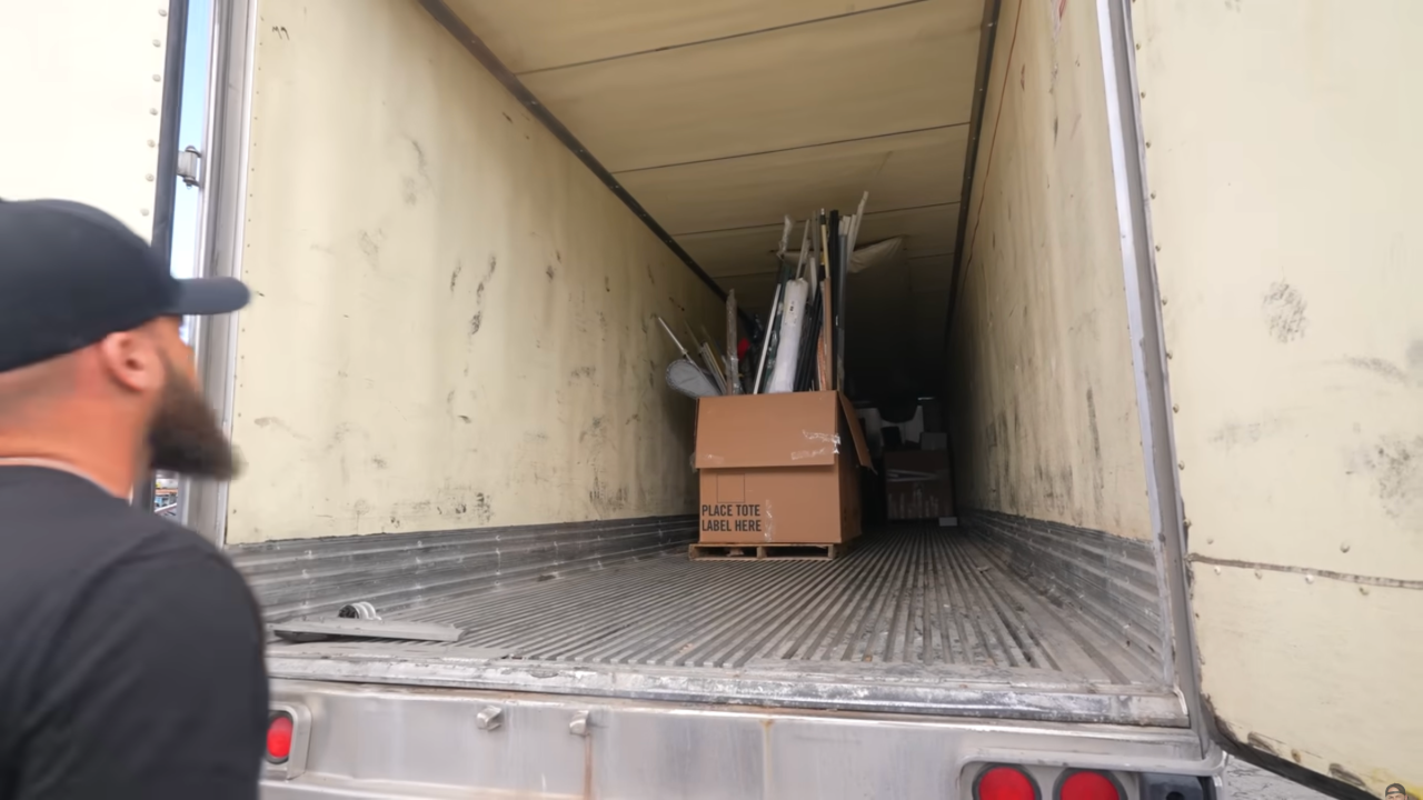 YouTubers Find Thousands in Tools, Collectibles After Mystery Storage Unit and Freight Trailer Purchase