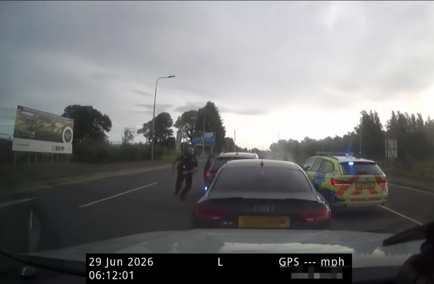 17-Year-Old In Stolen Audi S5 Learns A V8 Wasn’t Enough To Escape Police