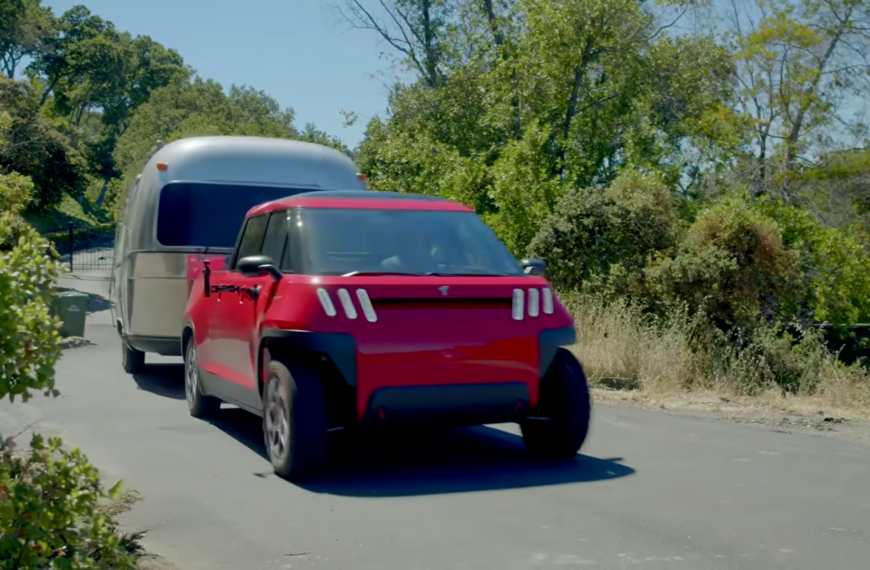 Telo’s MT1 Is A Tiny EV Truck That Can Out-Tow The Standard Tesla Cybertruck