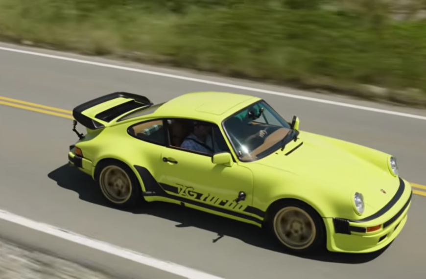 Jay Leno Takes Classic Porsche With Formula 1 Engine For A Spin