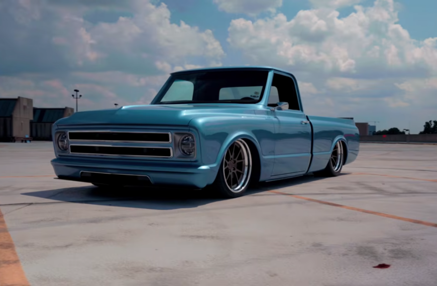 This Jaw-Dropping 1967 Chevy C10 Was Built By A 26-Year-Old