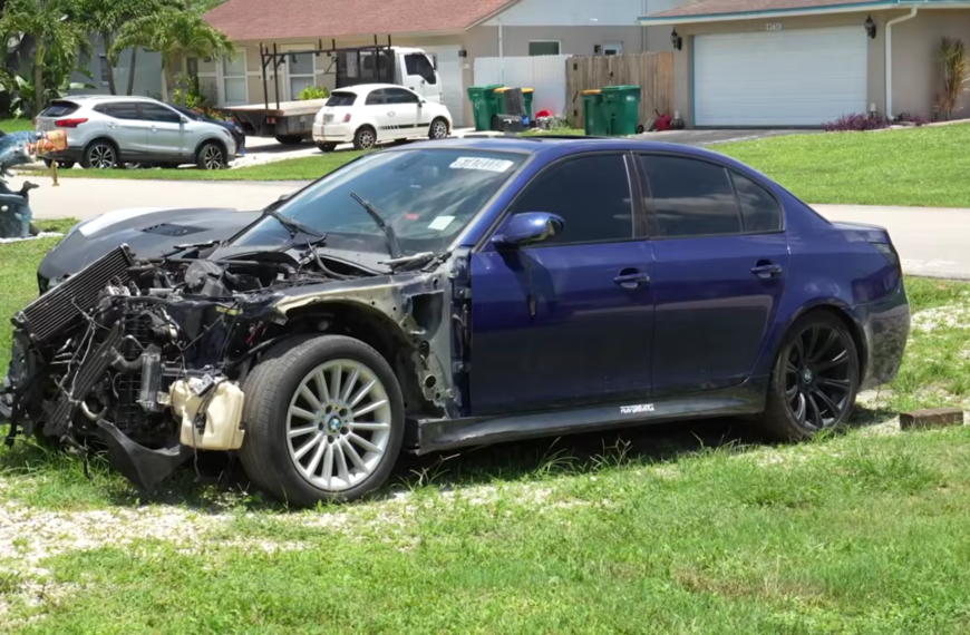 YouTuber Bought V10-Powered BMW M5 To Repair… And Immediately Regretted It