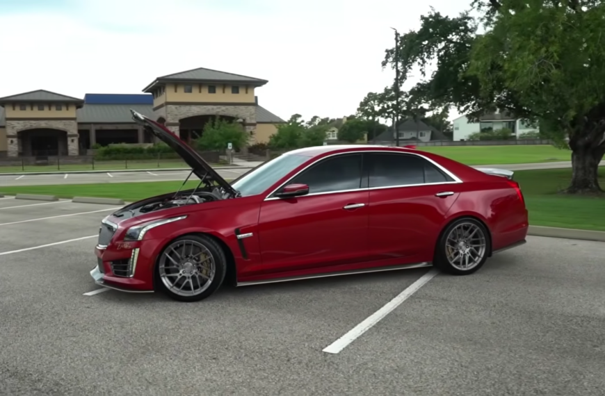 Man Gets His 2018 Cadillac CTS-V Tuned — It Turns Into A Beast That Eats Blackwings For Breakfast