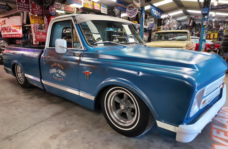This 1967 Chevy C10 Was Built To Be Driven And Enjoyed, Not Babied