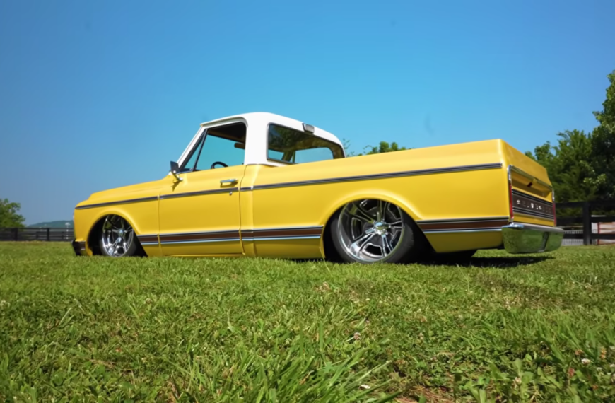 Powernation Turned A Tired 1972 Chevy C10 Farm Truck Into A Supercharged Showstopper