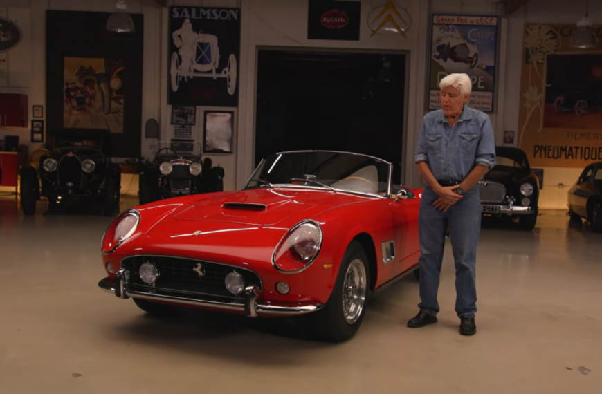 Jay Leno Takes David Lee’s 1963 Ferrari 250 GT California Spyder For A Spin