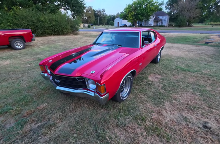 This 1972 Chevrolet Chevelle With A Tremec 5-Speed Swap Is For Sale