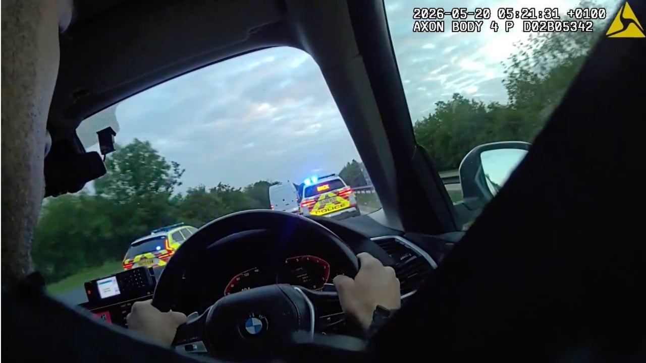 Basingstoke Van Crash
