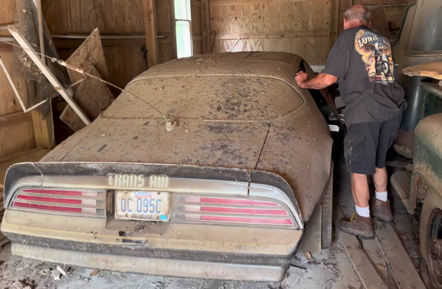 Husband Surprises Wife With 1977 Smokey And The Bandit Trans Am