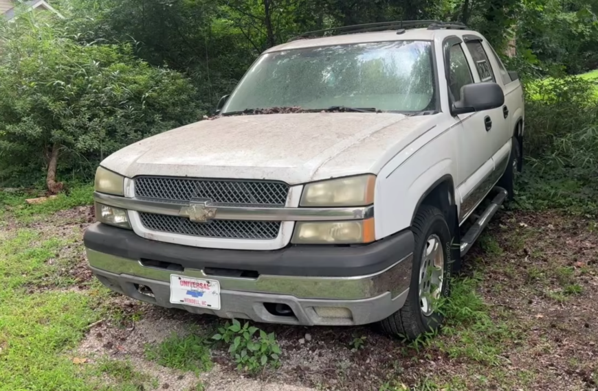 Grandpa’s Abandoned Chevy Avalanche Gets A Second Life For His Granddaughter
