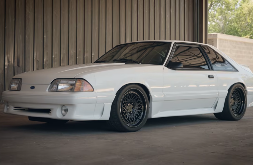 This Foxbody Mustang Looks Almost Standard… Until You Take A Closer Look