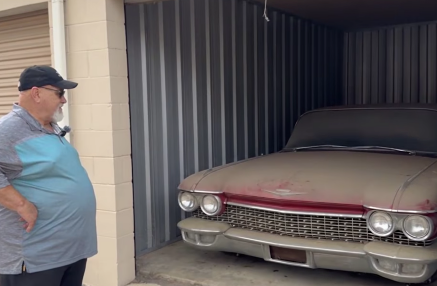 Grandpa’s Dream Cadillac Gets Cleaned For The First Time In 30 Years