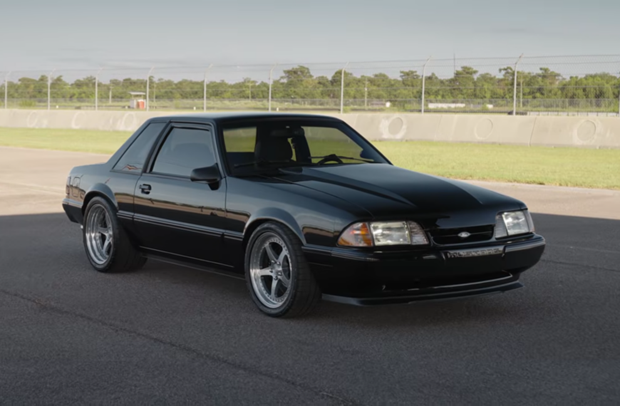 Fox Body Ford Mustang Restomod With Coyote V8 Packs A Serious Punch