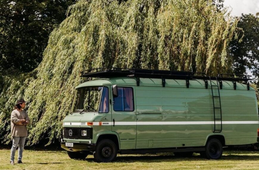 Supertramped Co. Turned Old Mercedes-Benz Van Into A Stunning Bespoke Home