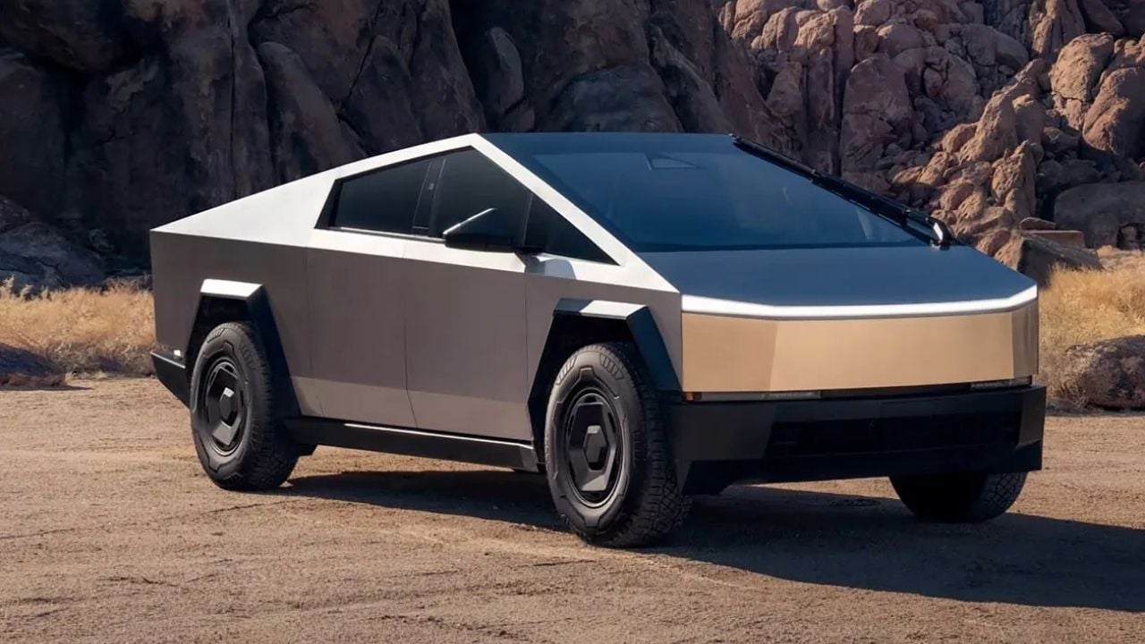 Tesla Cybertruck Front View