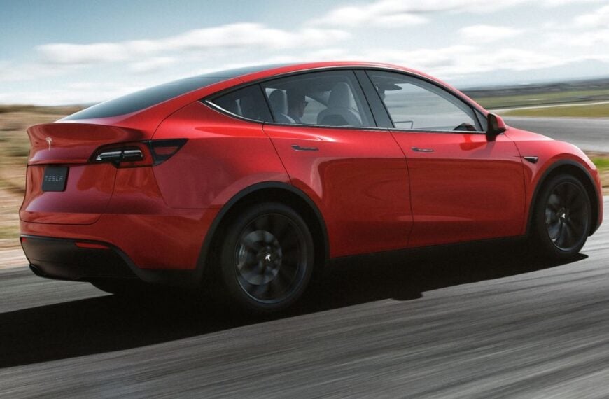 Tesla Model Y Rear View