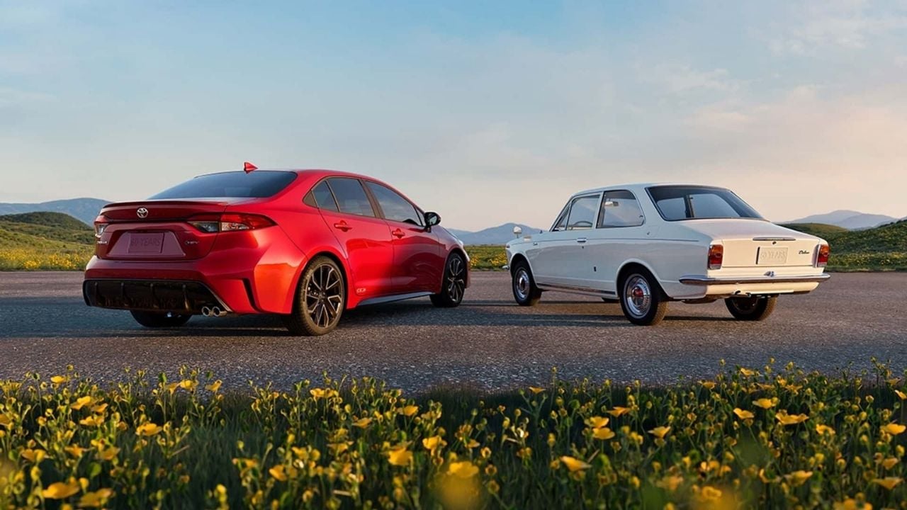 Toyota Corolla 60th Anniversary 2027 model rear quarter