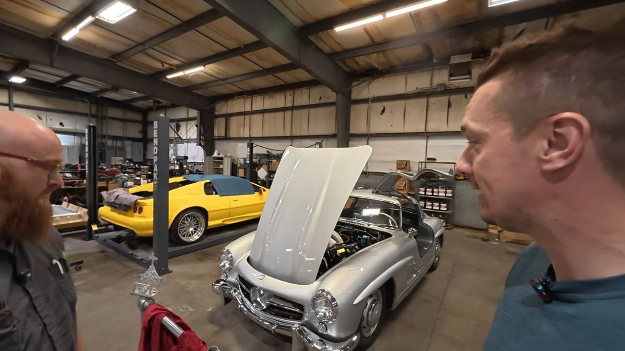 Tyler Hoovies Mercedes 300 SL Car Wizard