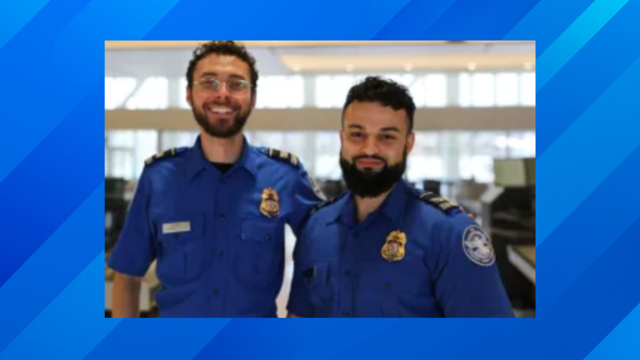TSA officers at San Diego International Airport