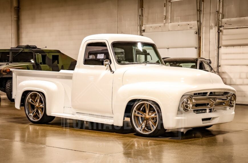 Someone Is Selling A Stunning 1955 Ford F-100 With Roush 427R Crate Motor… And It’s Not Cheap!