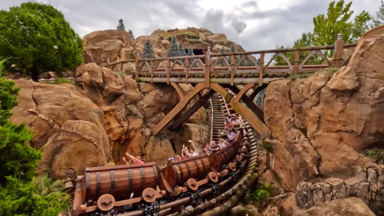 WDW Magic Kingdom Seven Dwarfs Mine Train