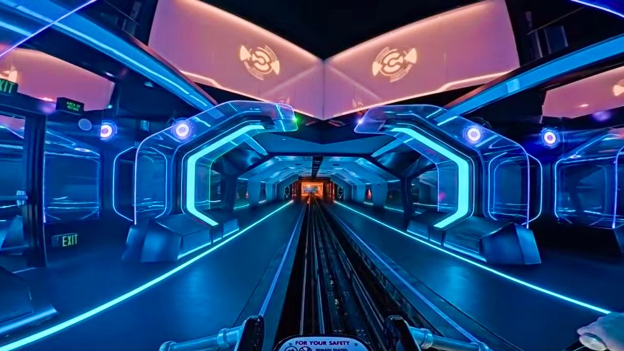 WDW Magic Kingdom TRON Lightcycle
