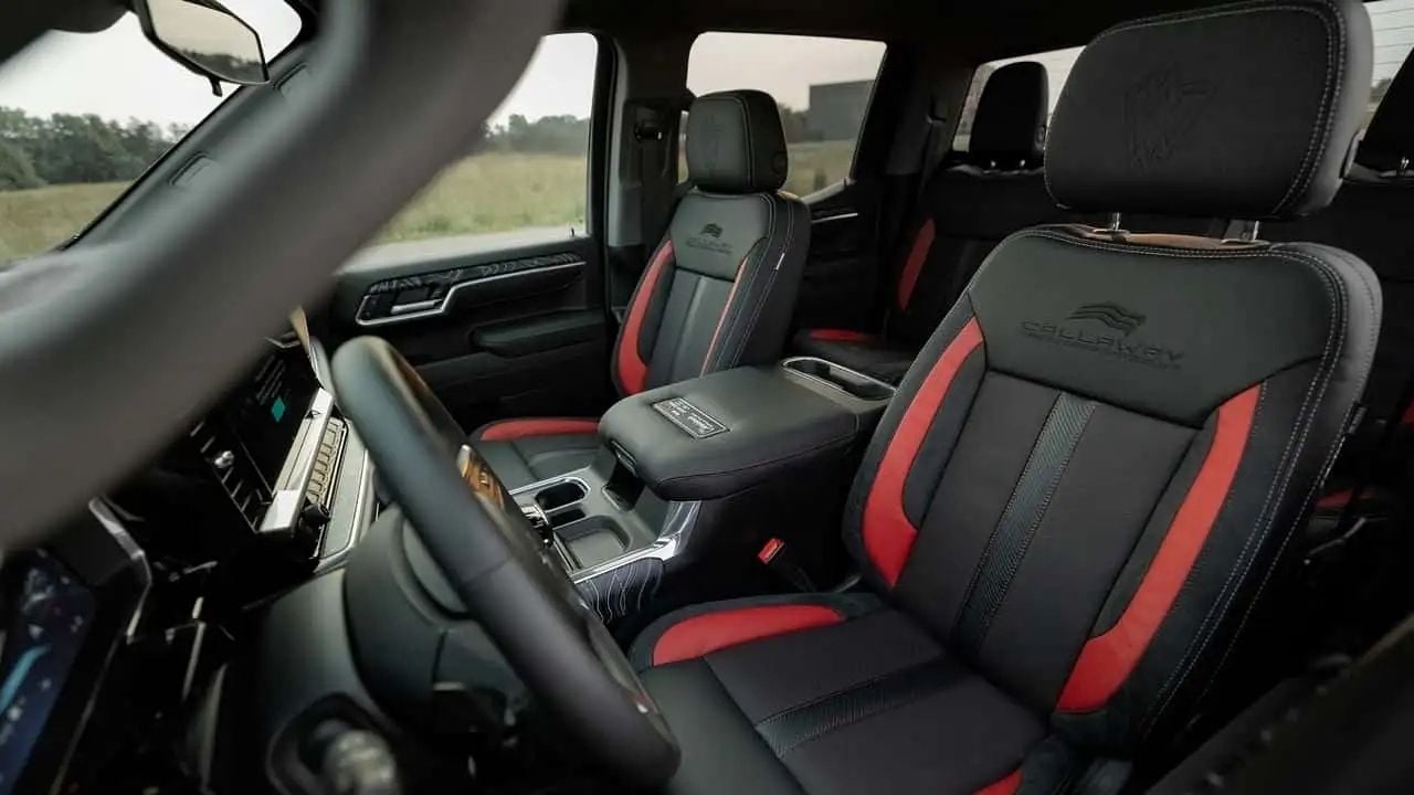 Waldoch Callaway Chevy Silverado Interior