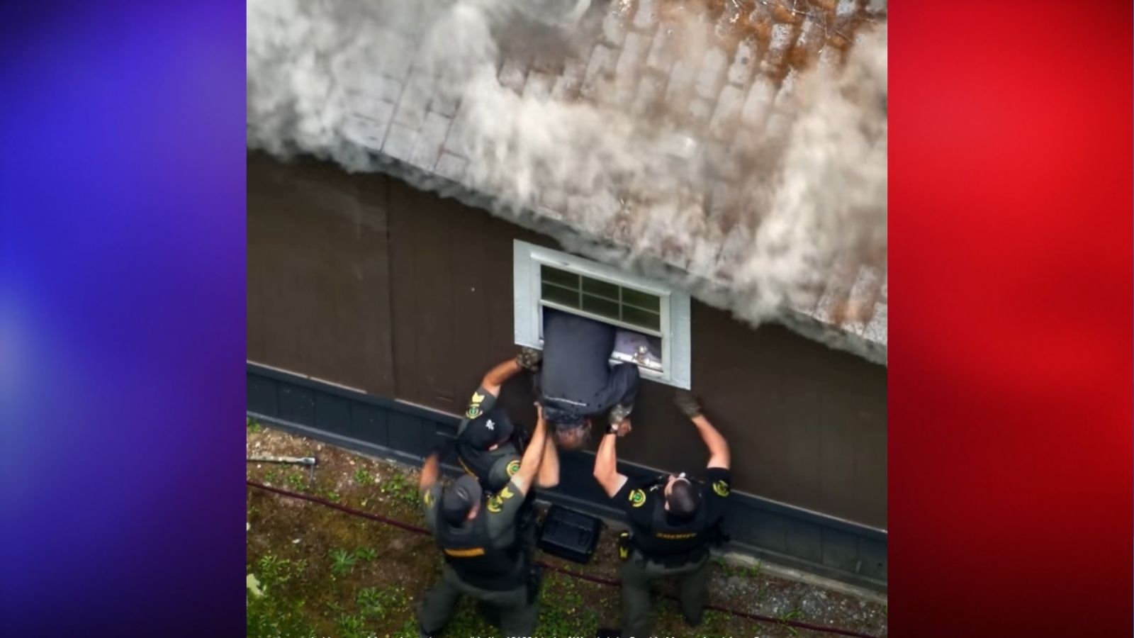 Washington Deputies Pull Armed Man From Burning Home After Drone Spots Him During Crisis