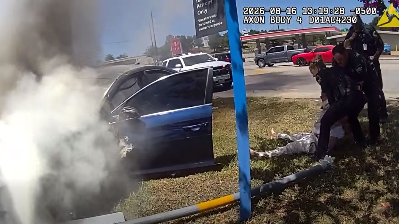 man-pulled-from-car