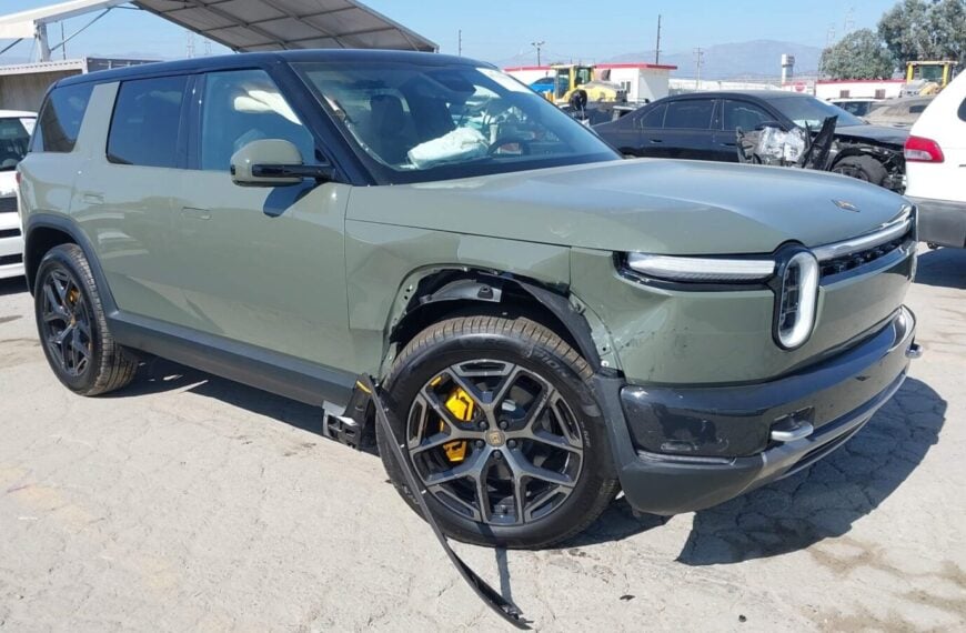 Someone Already Wrecked A Rivian R2 After Just 110 Miles